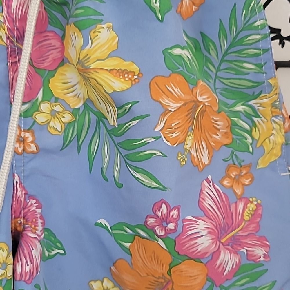 Polo Ralph Lauren Mens Multi Floral Lined Swim Trunks size Small - Picture 3 of 9
